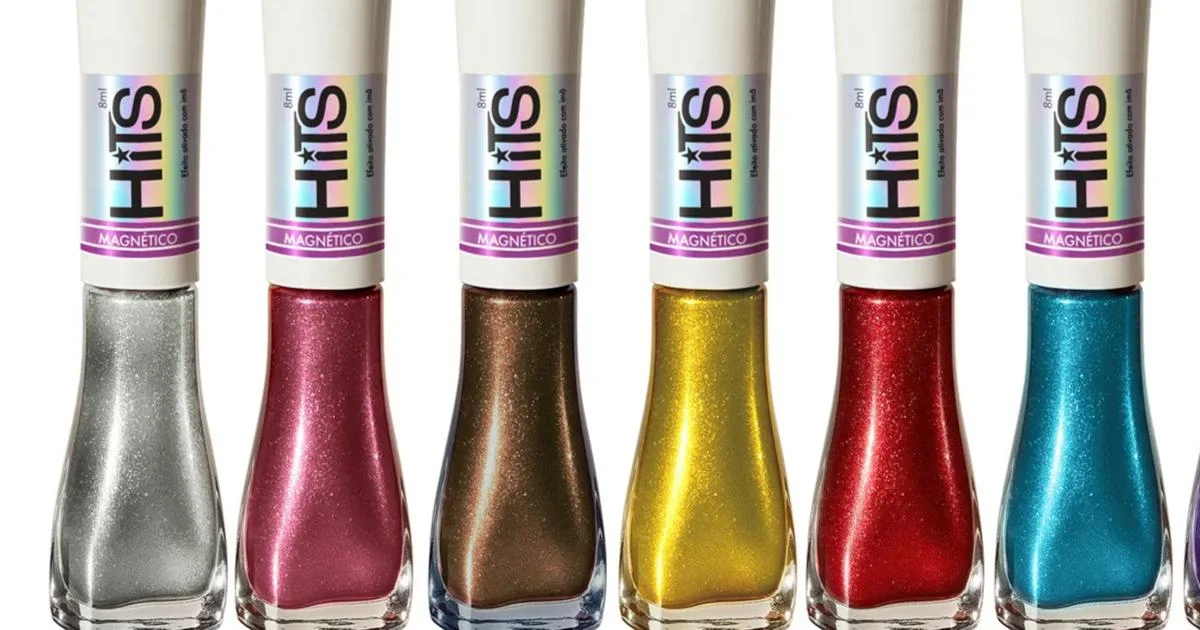 Esmalte Magnético: Efeitos Incríveis que Hipnotizam - inspiração