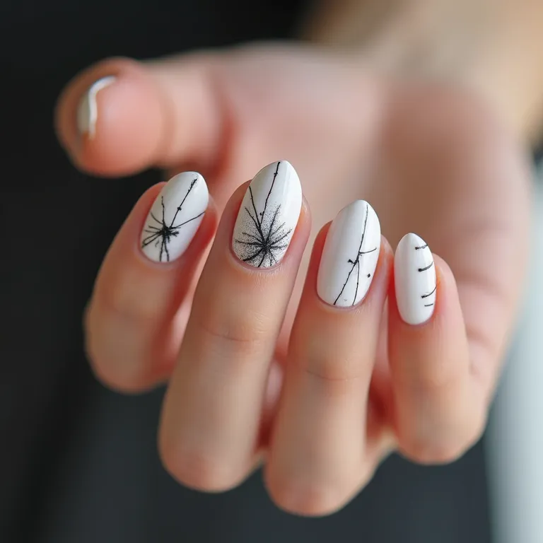 Desenhos Geométricos em Preto e Branco: Elegância e Precisão em Cada Traço - detalhe