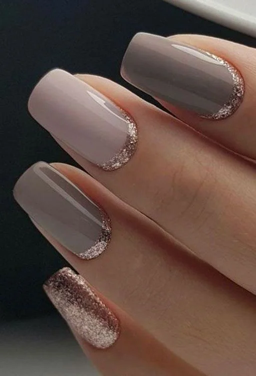 Unhas Decoradas com Francesinha Invertida: Reinventando Clássicos - ideia