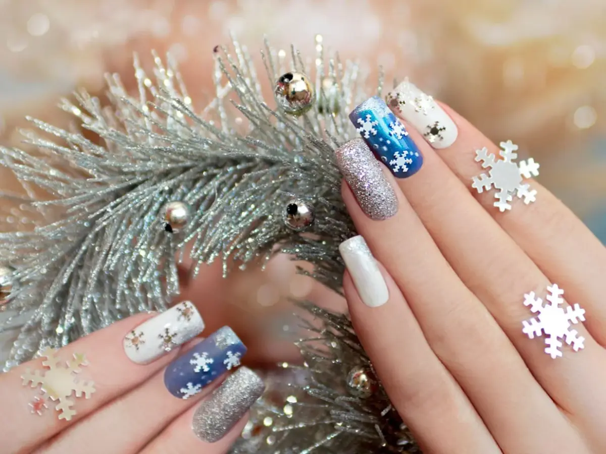 Azul Profundo com Cristais Swarovski - ideia