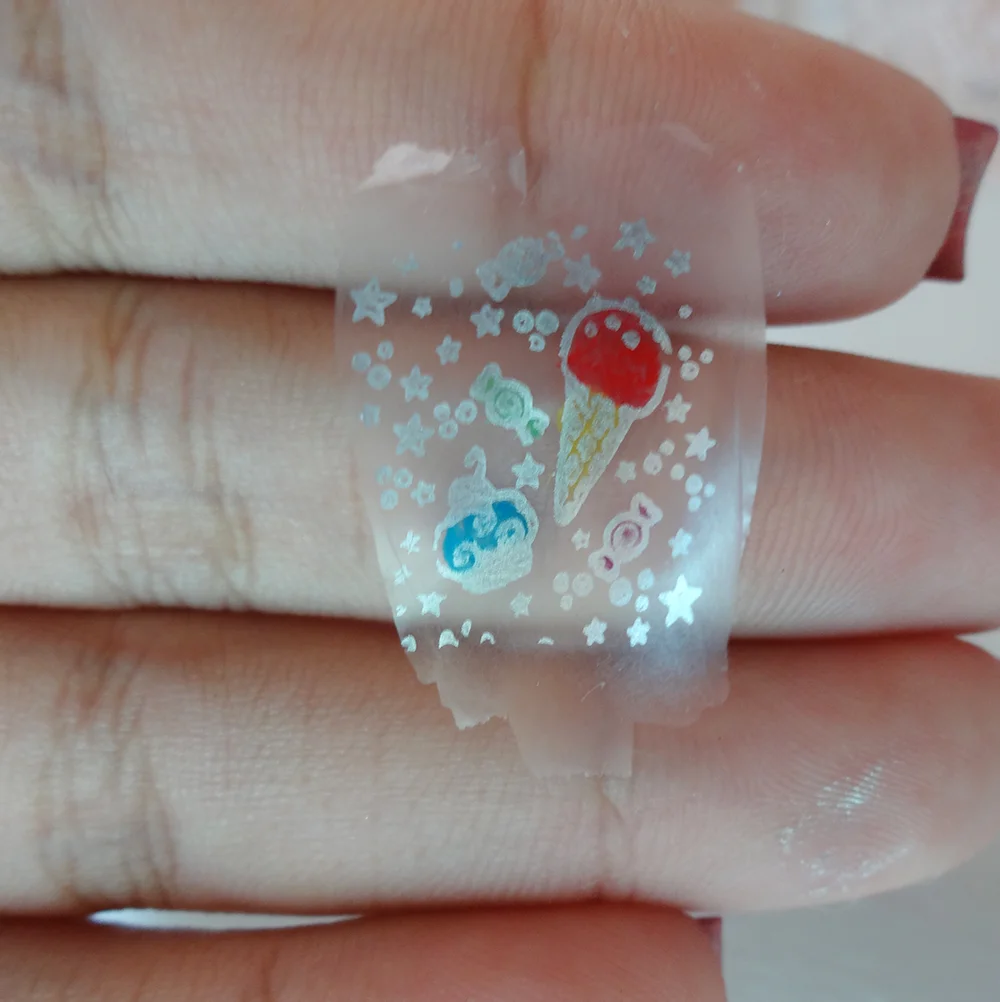 Carimbo com tinta especial para unhas: Desenhos que desafiam o tempo - ideia