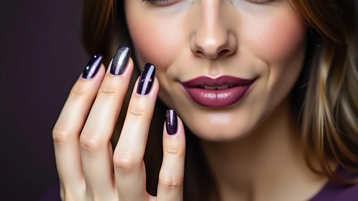 Glitter Escuro: Mistério e Elegância para Noites Especiais - inspiração