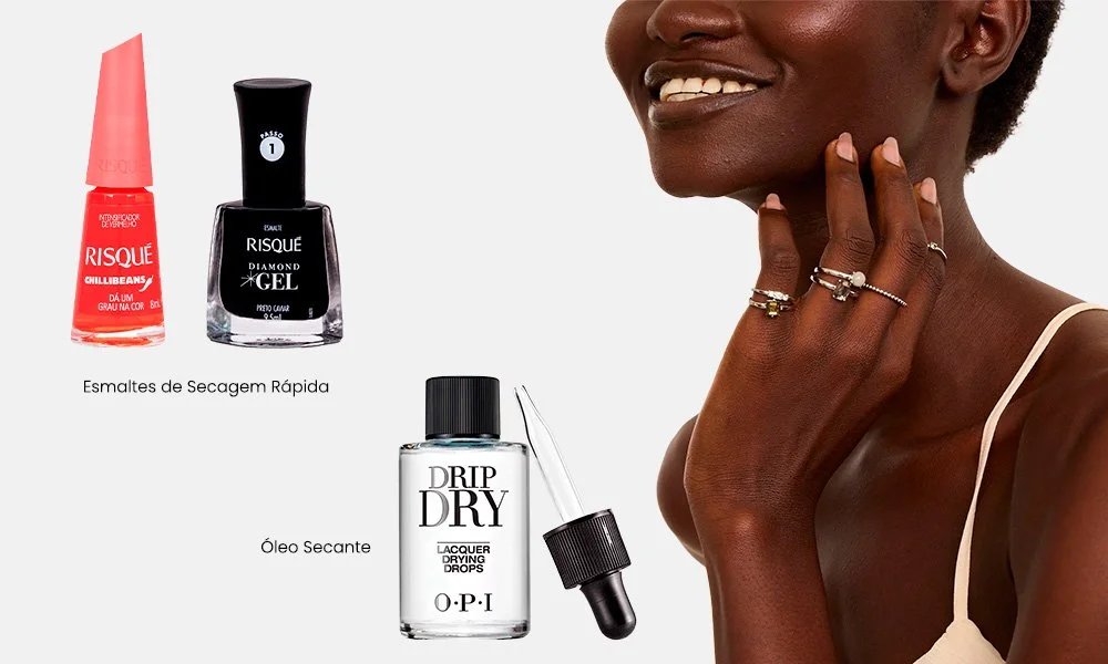 Apostando em Esmaltes de Secagem Rápida - inspiração