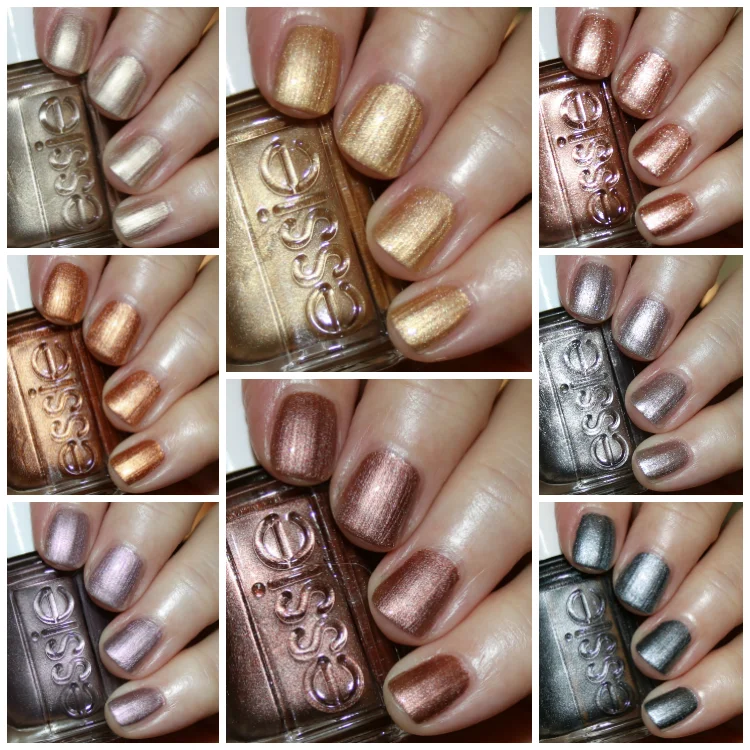 Unhas Essie Metalizadas para um Toque Glam - detalhe