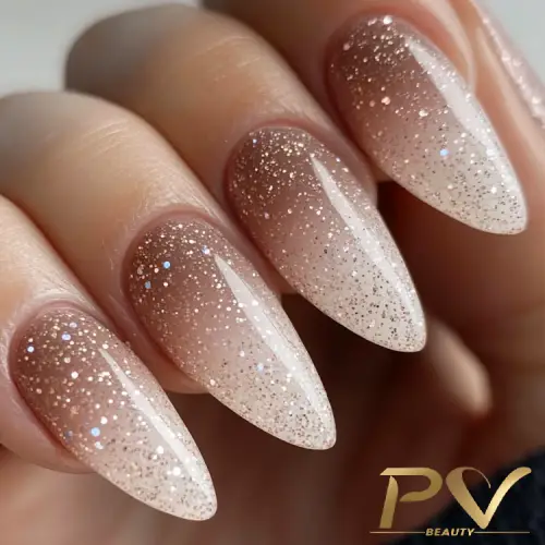 Degradê com Pedrarias: Um Glamour Extra - inspiração