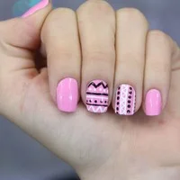 Estilo Étnico: Desenhos Tribais e Cores Terrosas - detalhe