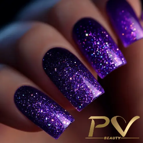 Glitter Escuro: Mistério e Elegância para Noites Especiais - ideia