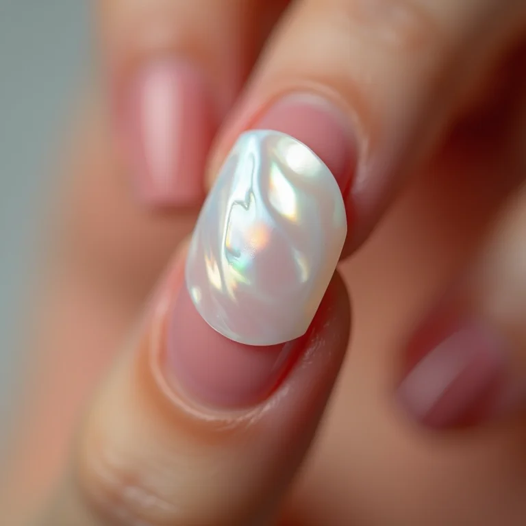 Efeito Madrepérola com Reflexos Suaves - inspiração