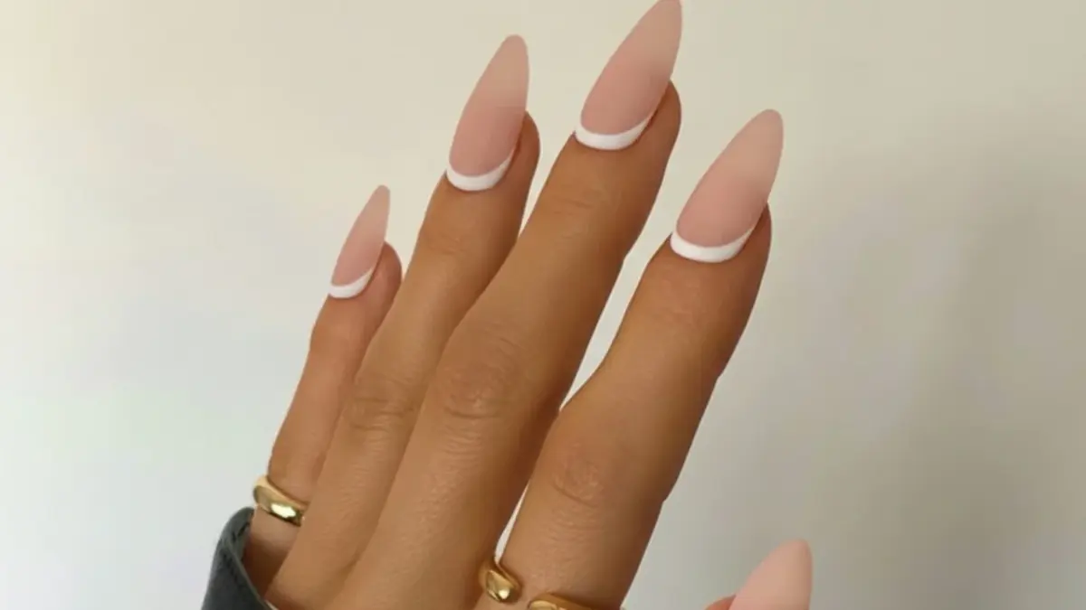 Francesinha Invertida com Esmalte Fosco - ideia