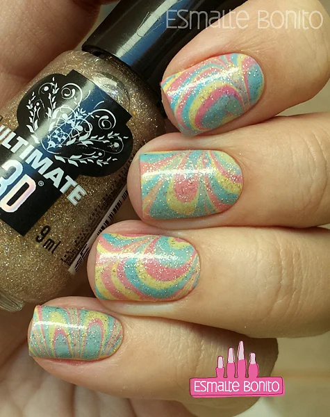 Marmorizado com Película Protetora: Elegância Impecável - detalhe