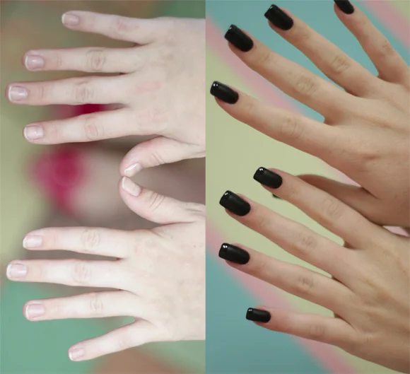 Unhas de Gel com Acabamento Fosco: Elegância e Modernidade - ideia