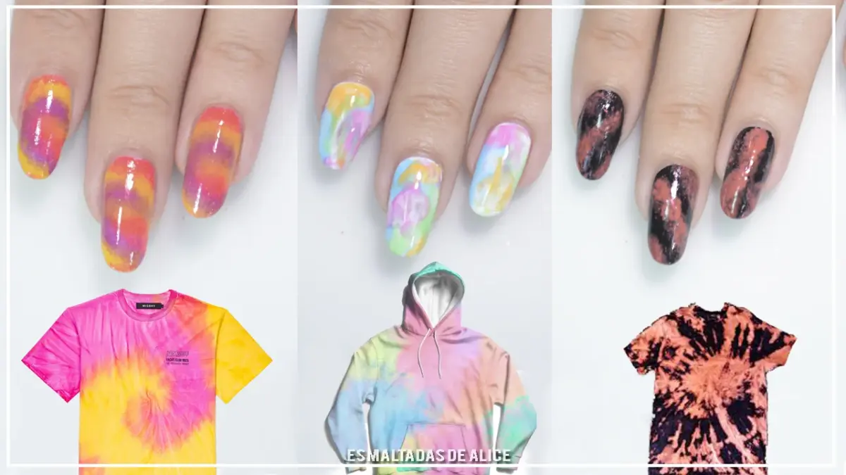 Estilo Tie-Dye Psicodélico: Cores em Movimento - ideia