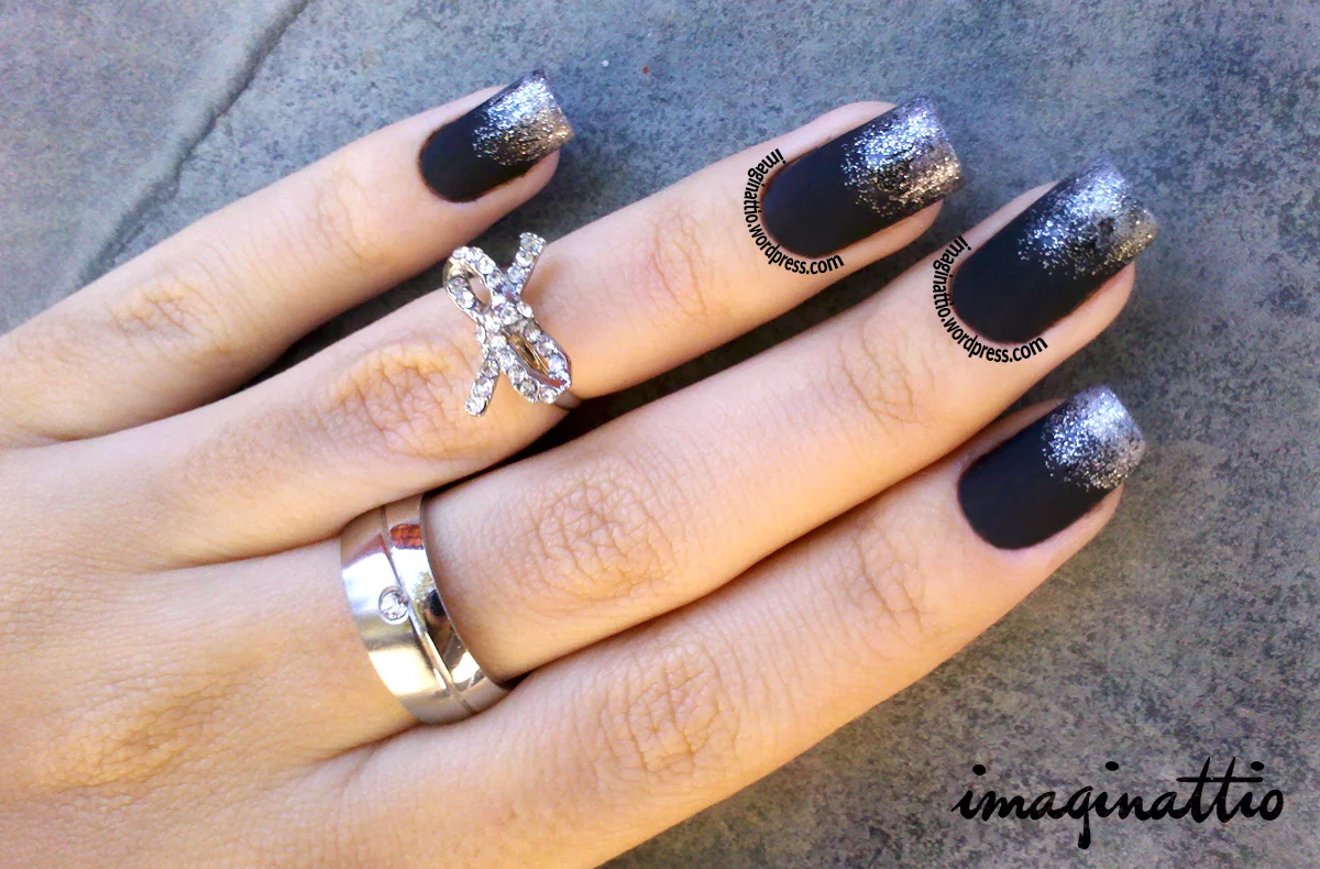 Mistura de Texturas com Glitter Grosso e Acabamento Fosco - inspiração