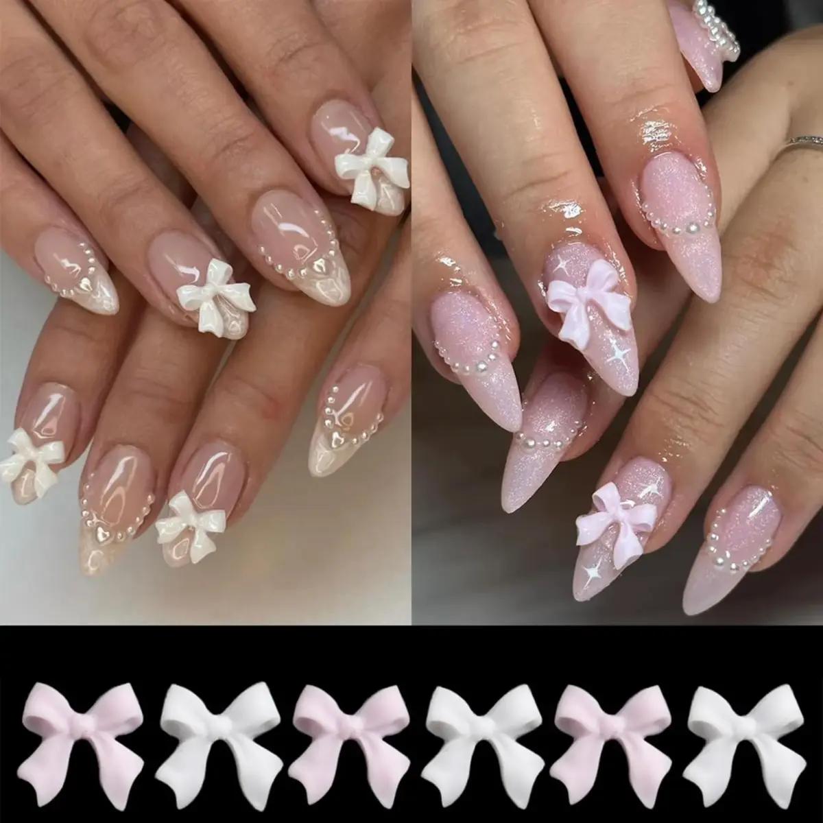 Laços Esculpidos em Acrílico: Efeito 3D Impressionante - ideia