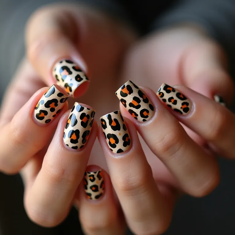 Rosa Magenta com Animal Print: Atitude Felina - detalhe