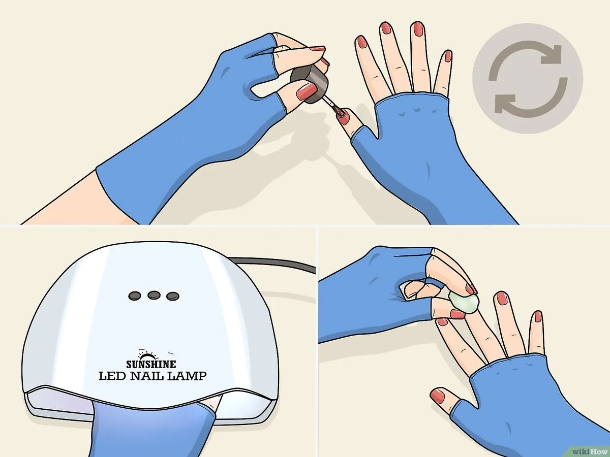 Lâmpada UV para Esmalte Gel - ideia