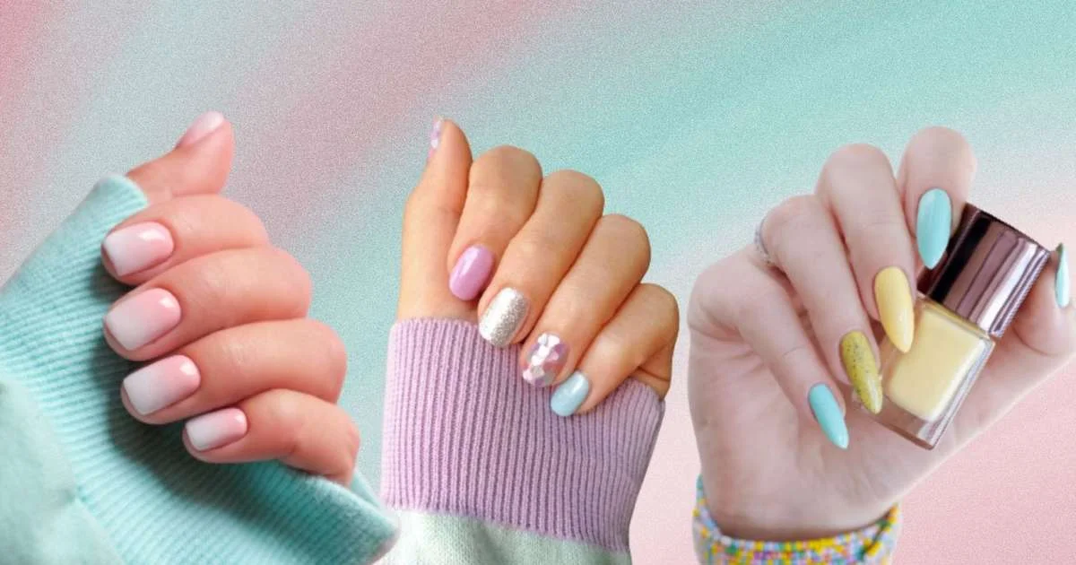 Degradê Minimalista: Tons Pastel Delicados - inspiração