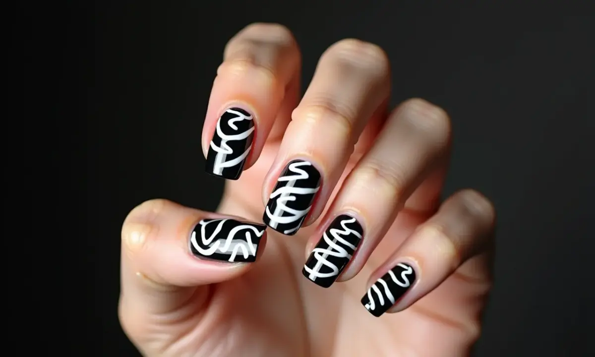 Zebra Clássica em Preto e Branco com Acabamento Matte: Elegância Minimalista - ideia