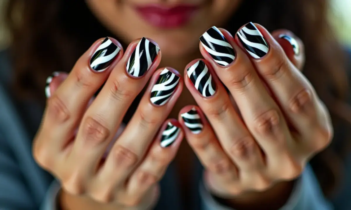 Francesinha Inovadora com Zebra e Dourado: Um Toque de Glamour - inspiração