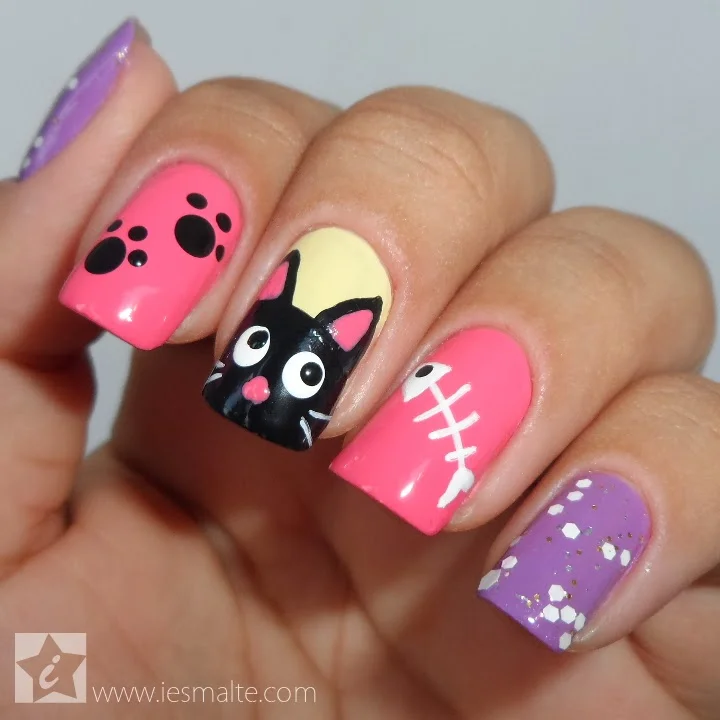 Gatinho Kawaii: Olhinhos Expressivos e Cores Pastel - inspiração