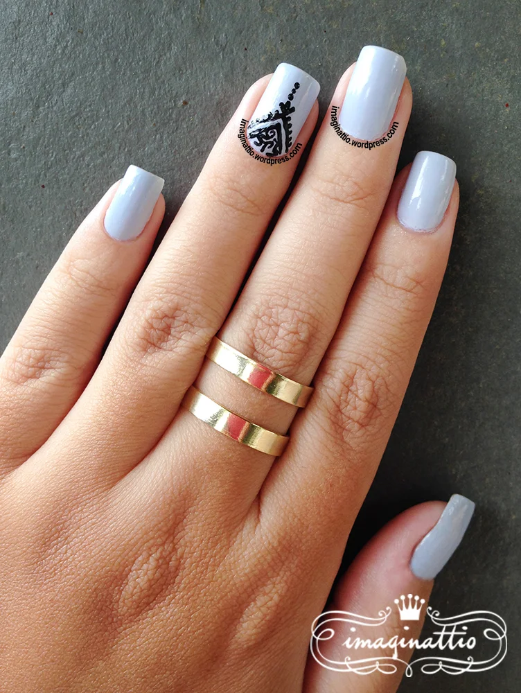 Unha Filha Única com Detalhe em Renda Delicada - inspiração