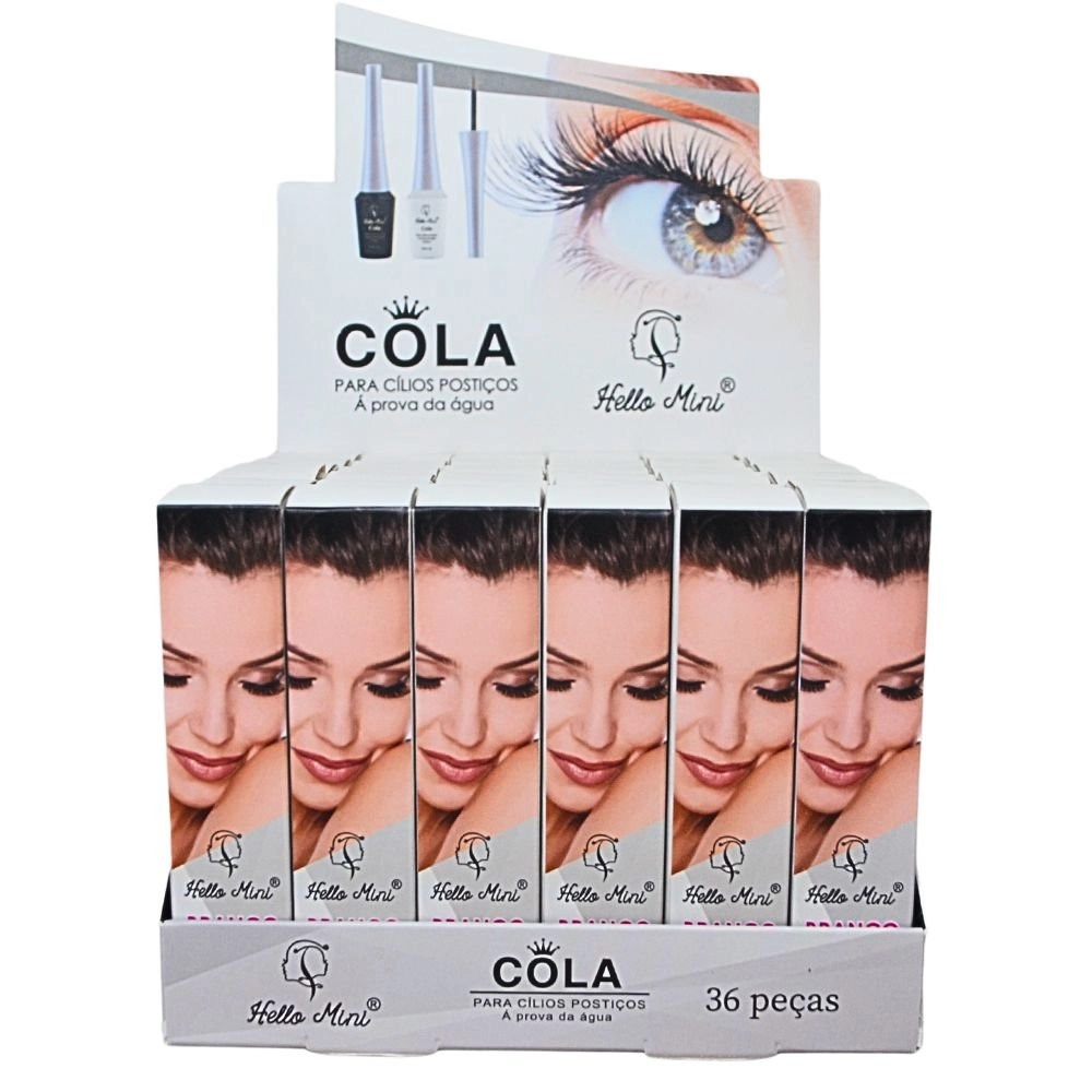 Cola para Cílios com Aloe Vera: Hidratação e Fixação Suave - detalhe