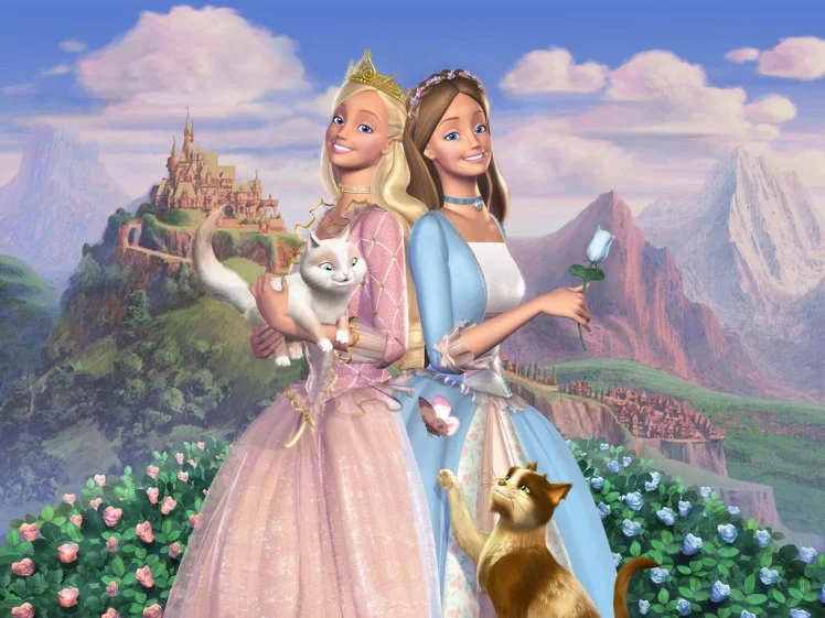 Filme Barbie A Princesa e a Plebeia - detalhe