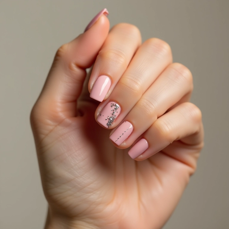 Decoração Minimalista com Pontinhos Dourados - detalhe