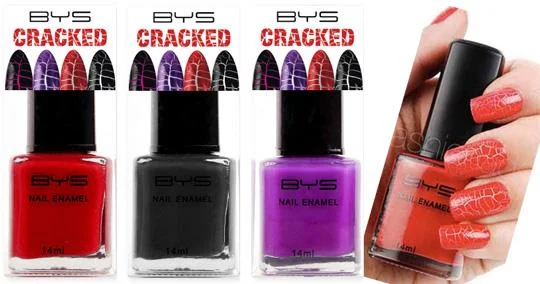 Esmalte Craquelado Rainbow: Textura Divertida e Vibrante - inspiração