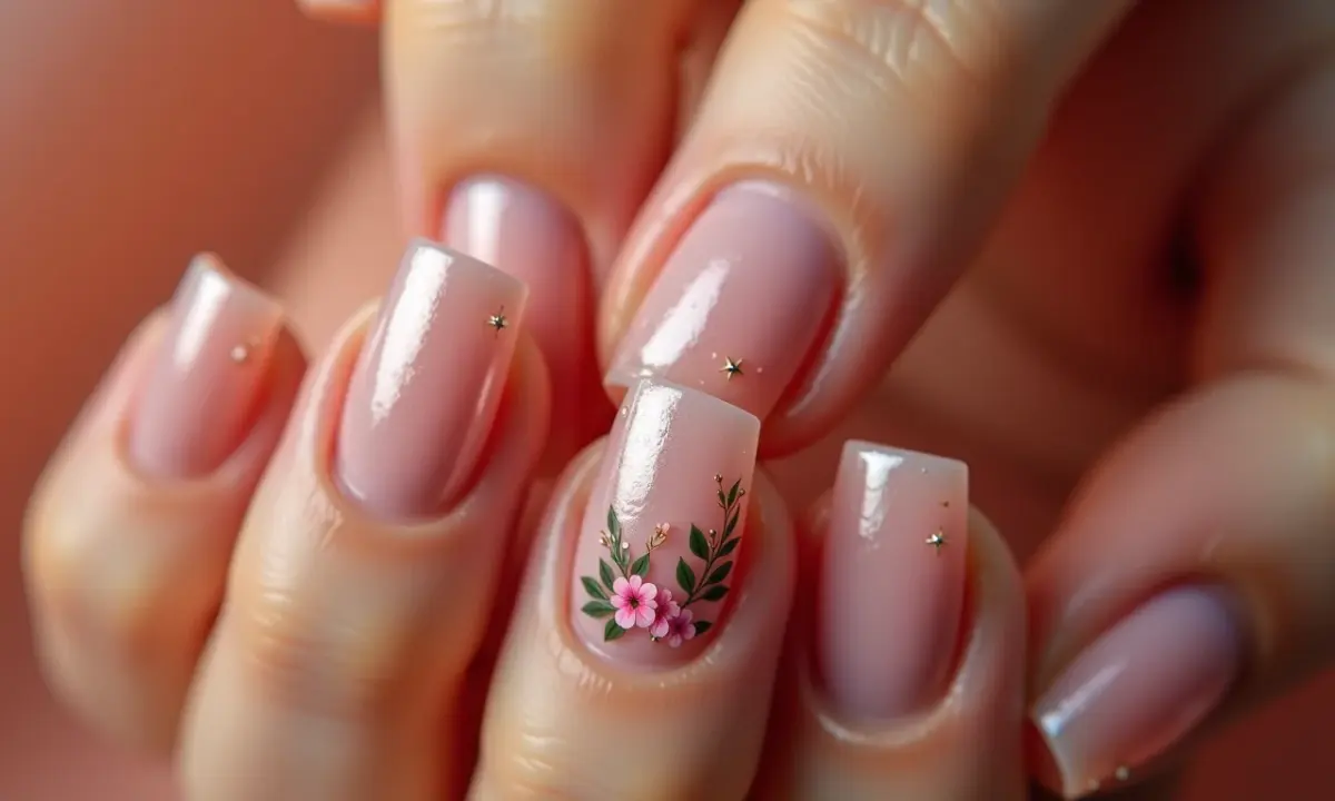 Delicadeza Floral: Aplicações Minúsculas que Encantam - inspiração