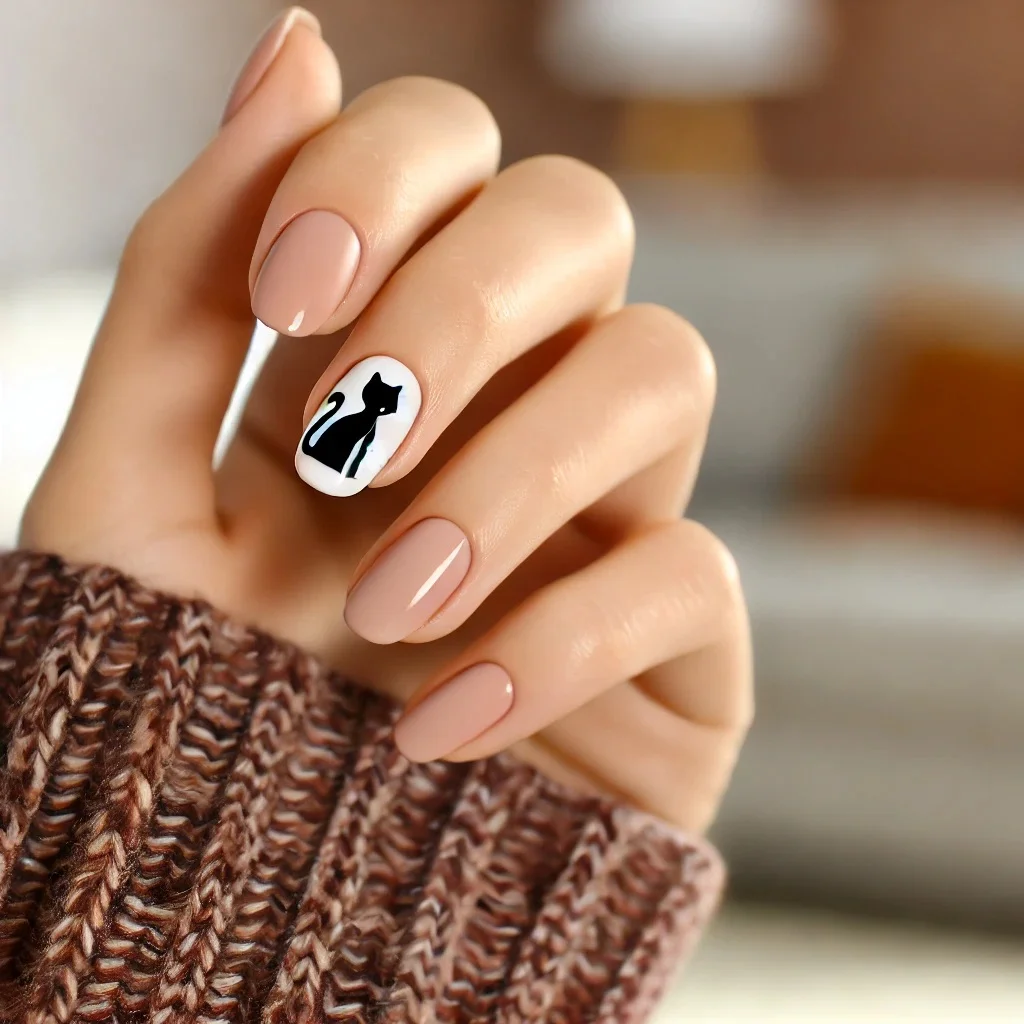 Black Cat Vibes: Elegância Noturna com Silhuetas - inspiração