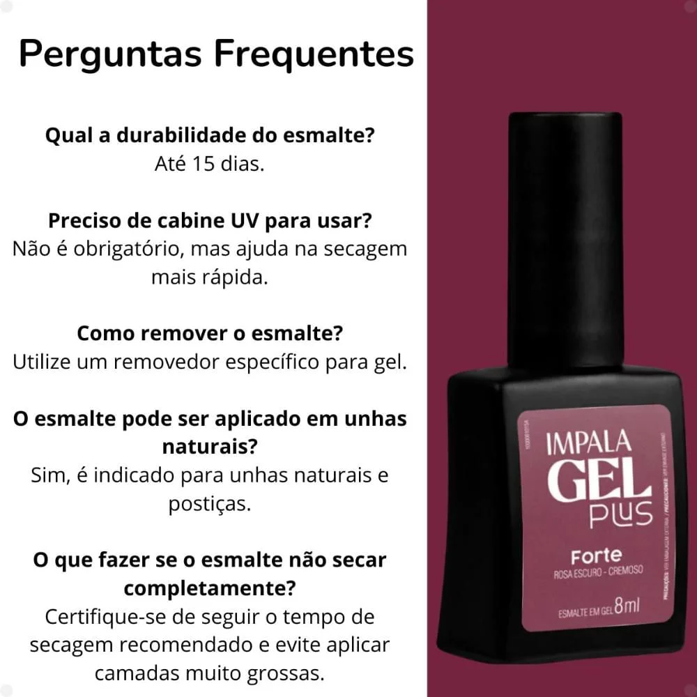 Esmalte Cremoso de Cobertura Intensa: Camada sobre Camada para Remover - detalhe