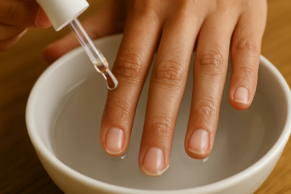 Com Óleo de Coco Aqueecido: Nutrição e Remoção Suave - detalhe