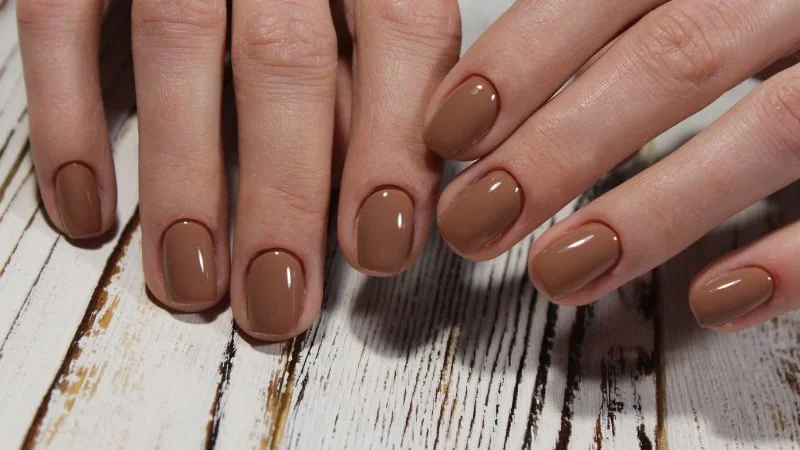 Marrom Chocolate Cremoso: Um Clássico Atemporal - detalhe