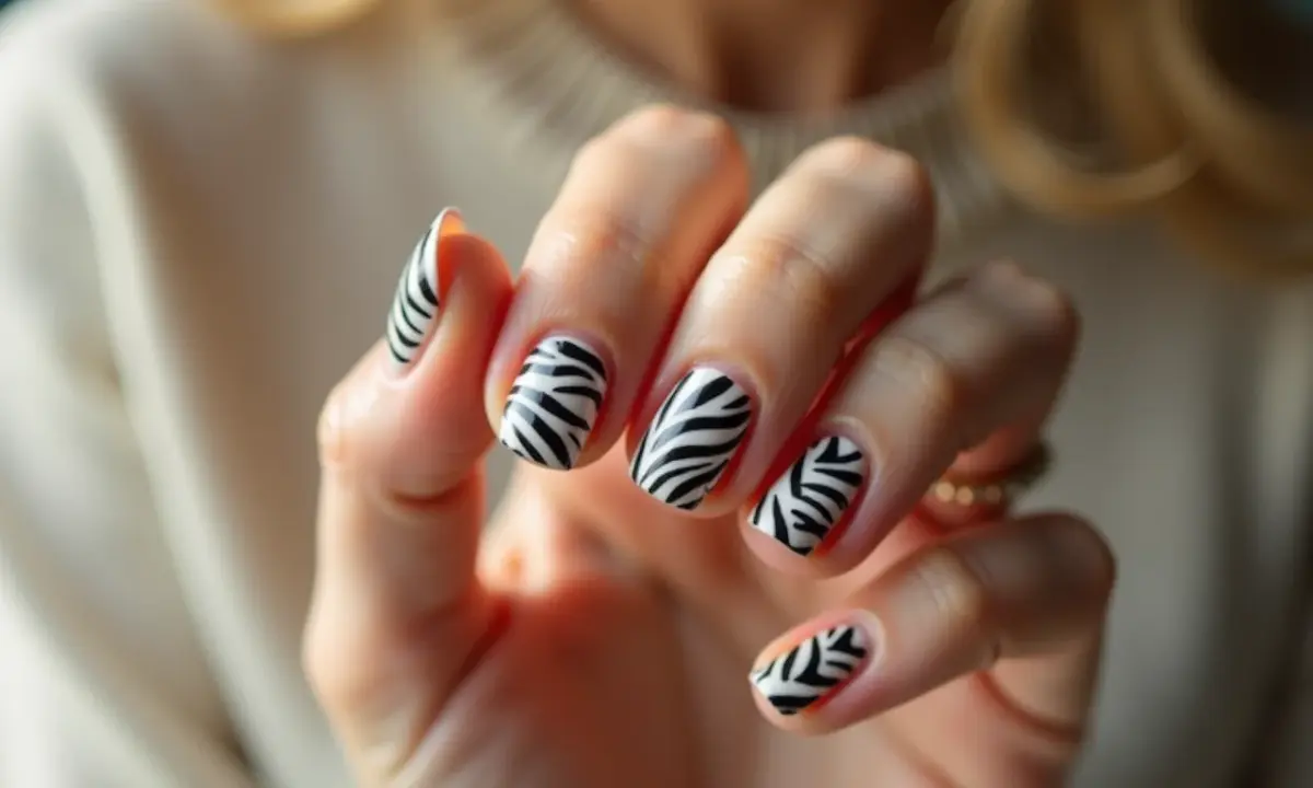 Filha Única com Zebra e Aplicações de Glitter: Destaque Sutil e Sofisticado - detalhe