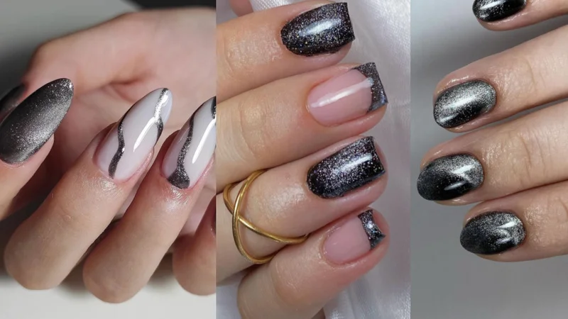 Unhas com Esmalte Magnético: Desenhos Surpreendentes com Imã - inspiração