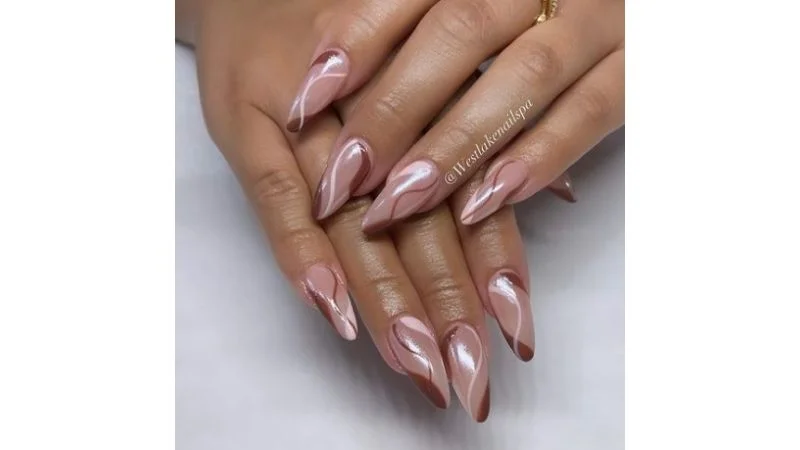 Geometria Minimalista em Tons Terrosos: A Arte que Disfarça - ideia