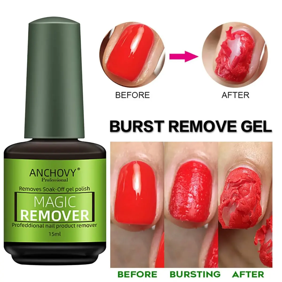 Esmalte em Gel que Sai Sozinho? Testei o Magic Remover e Te Conto Tudo! - detalhe