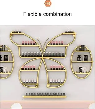 Porta-Esmalte Glamouroso com Detalhes Dourados - ideia