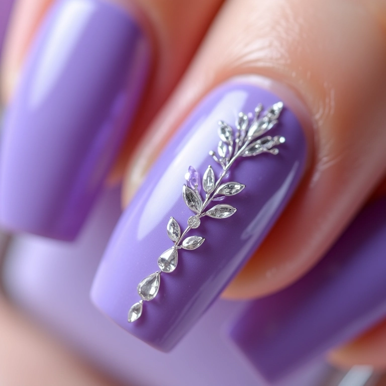 Filha Única com Aplicação de Pedrarias Delicadas - inspiração