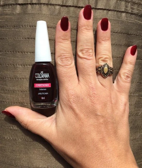 Textura Aveludada: Efeito Matte Intenso na Cor Jabuticaba - inspiração