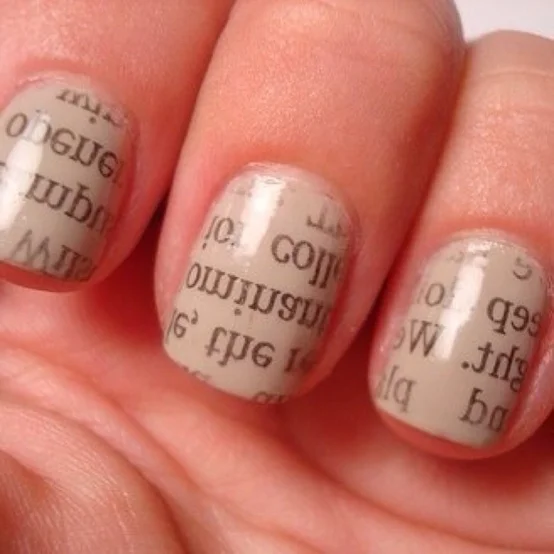 Efeito Degradê com Jornal - inspiração