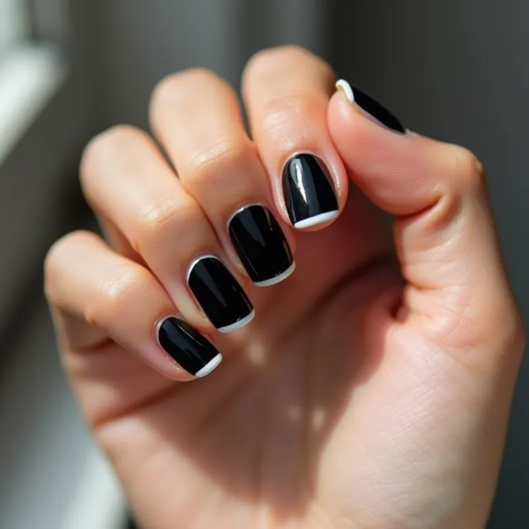 Minimalismo Chic: Detalhes Sutis em Preto e Branco - inspiração