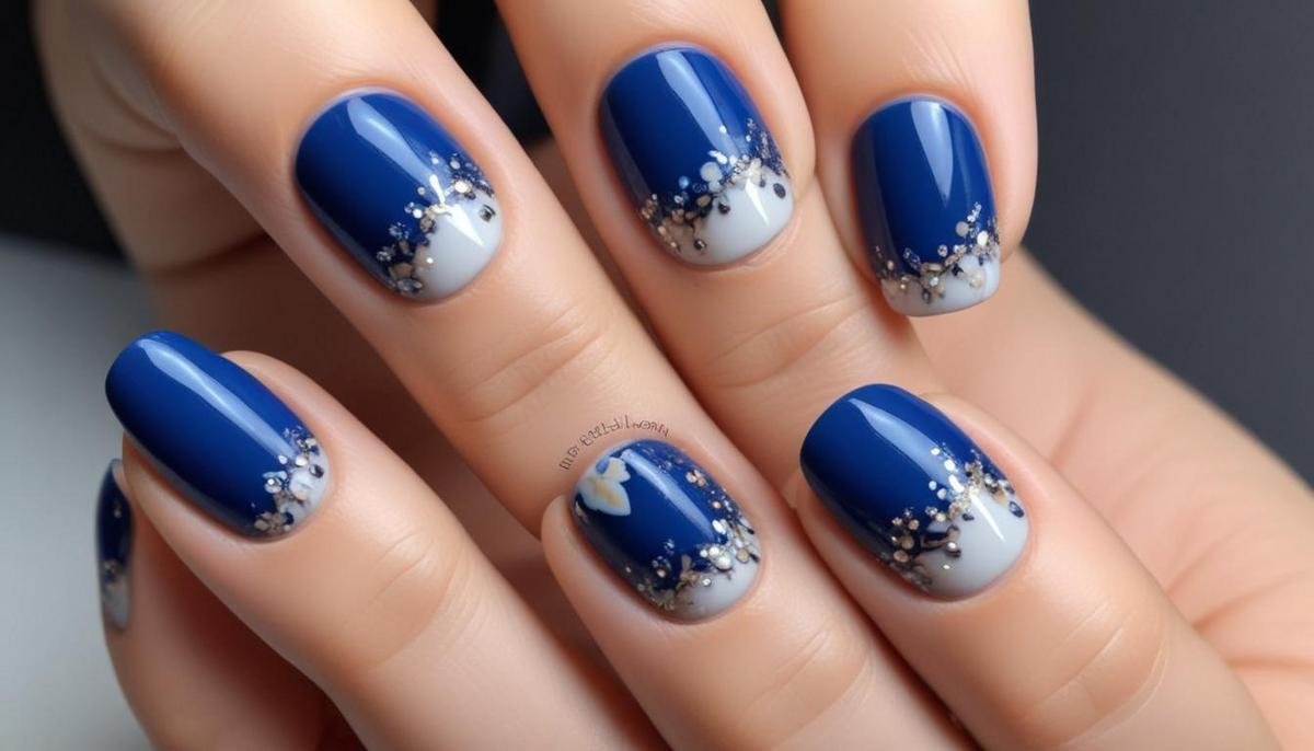 Conclusão: realce seu estilo com decoração de unha azul