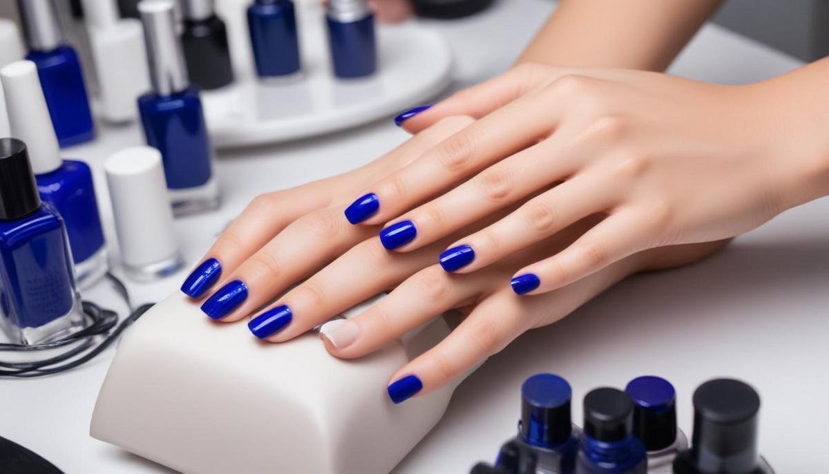 Combinações e estilos que valorizam a unha azul royal Combinações e estilos que valorizam a unha azul royal