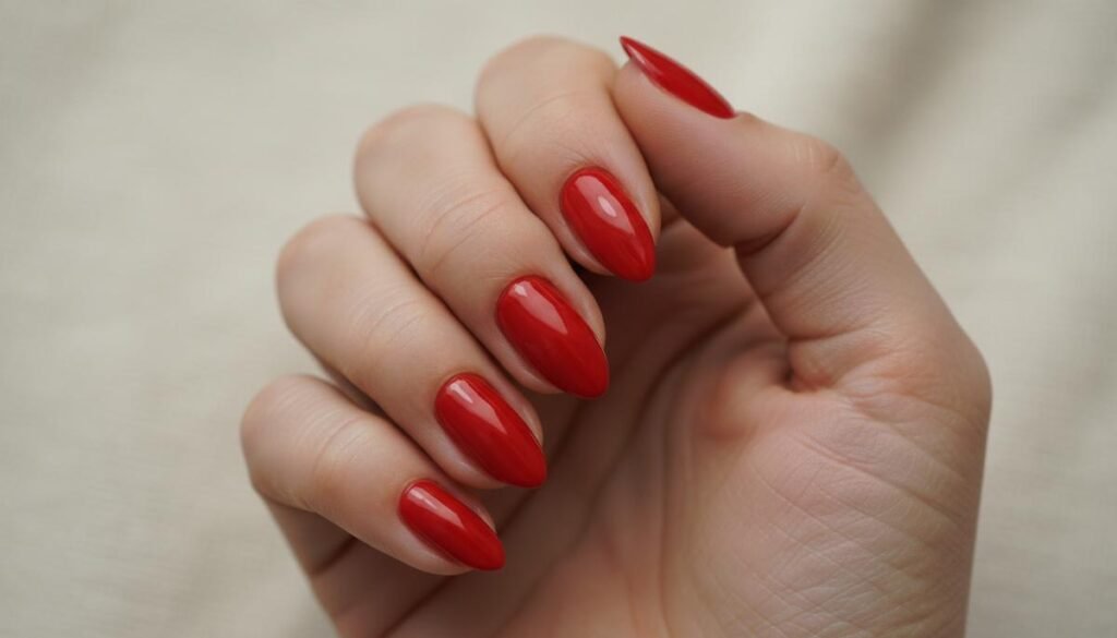 Unha amendoada vermelha: o guia definitivo para estilo e cuidados perfeitos Unha amendoada vermelha: o guia definitivo para estilo e cuidados perfeitos