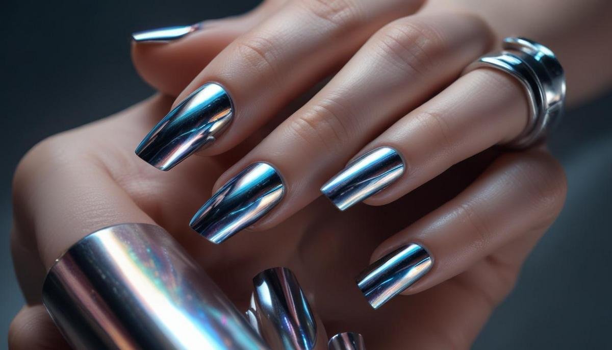 O que é chrome futurista na unha? O que é chrome futurista na unha?