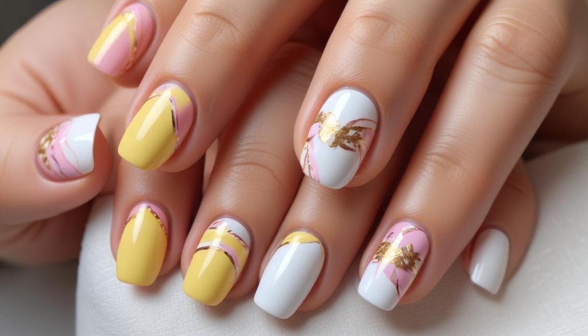 Cuidados para unhas com amarelo manteiga durarem mais