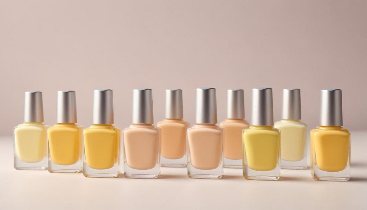 Passo a passo para aplicar amarelo manteiga unha