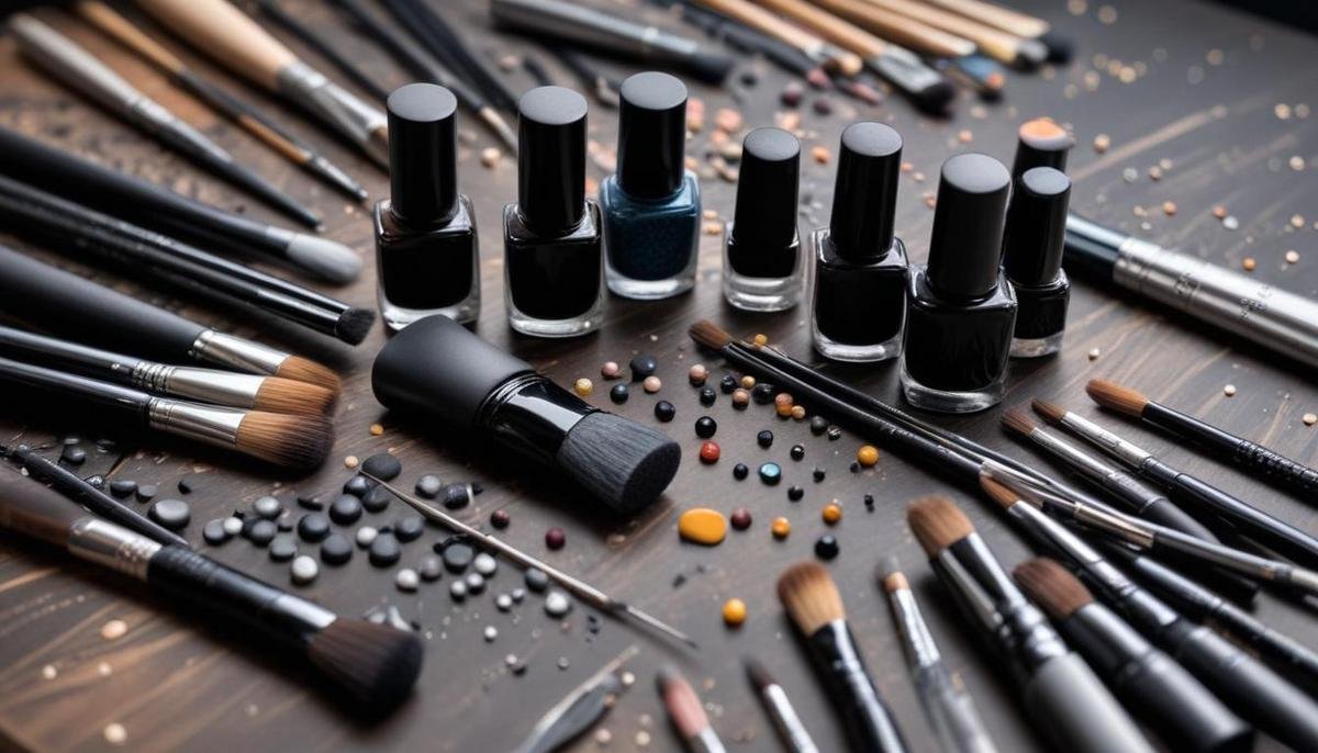 Tutorial passo a passo do preto swirl unhas Tutorial passo a passo do preto swirl unhas